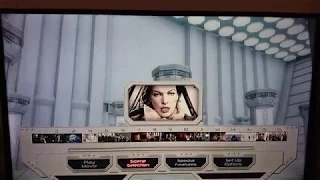 resident evil afterlife 3d bluray menu