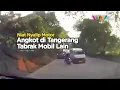 Download Lagu Terekam Kamera, Supir Angkot Ugal Ugalan Tabrak Kendaraan Lain
