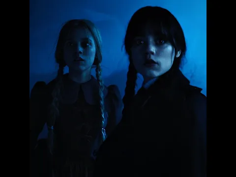 Wednesday Addams sees the Hyde for the first time 😳 VAI VAI TRAIR (Slowed) #wednesday #enidsinclair