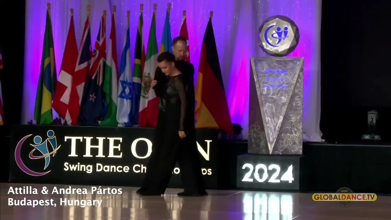 Attila Pártos and Andrea Pártos - Rising Star Finalist - The Open 2024