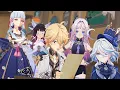 Aether summons his Harem