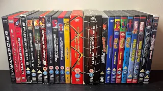 my spider man dvd collection update 2023 uk dvd unboxings