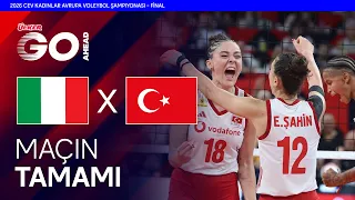 Maçın Tamamı | İtalya - Türkiye "2026 CEV Trendyol Kadınlar EuroVolley Final" x Ülker