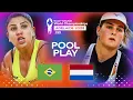 Carol/Rebecca vs. Konink/Poiesz - Beach World Championships 2025 | Highlights | Pool Phase