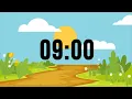 9 Minute Countdown Timer with Music For Kids