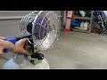Lighting the Dyna-Glo Single Burner Radiant Tank Top Propane Portable Heater