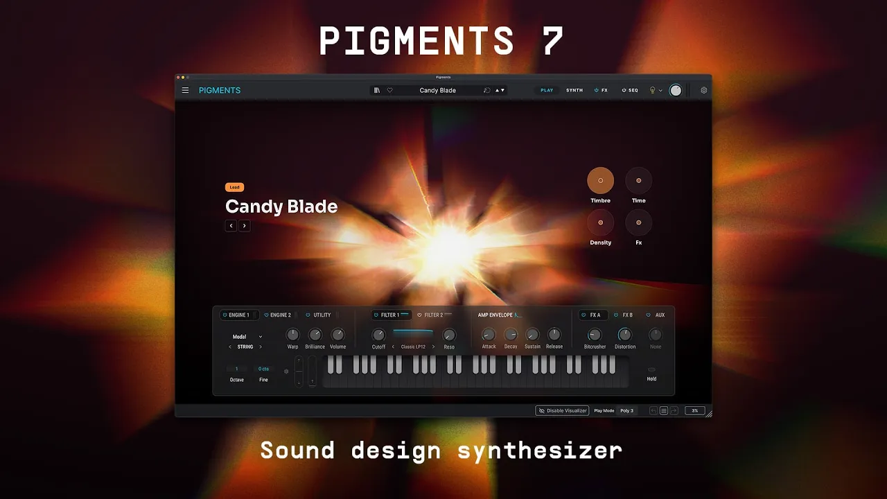  Pigments 7 | Sound Design Synthesizer | ARTURIA