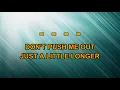 The Avett Brothers - Laundry Room (Karaoke)