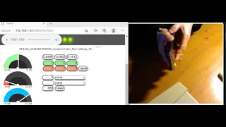 Use the android accelerometer