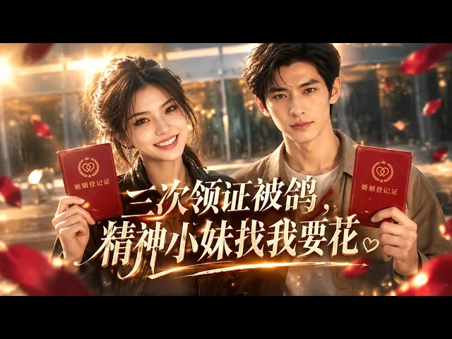 三次领证被鸽,精神小妹找我要花