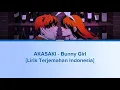 Download Lagu AKASAKI - バニーガール (Bunny Girl) Lirik Terjemahan Indonesia