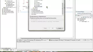 ECLIPSE HOW TO MOVE A CLASS FROM ONE PACKAGE TO OTHER PACKAGE DEMO