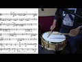 Shostakovich Symphony No 10 Snare Drum Excerpt Sonor Artist Scandinavian Birch