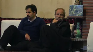 در محضر آسید نصرالدین حیدری تنبور نوازی 