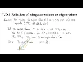 7 D 8 Relation of singular values to eigenvalues