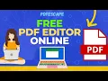 pdfescape com - quickly edit PDF in the browser without Acrobat