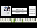 Download Lagu Surf Mesa, Madison Beer - Carried Away (BEST PIANO TUTORIAL \u0026 COVER)