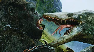 Epic Monster Battle On A Lost Island Kong Skull Island 2017 Movie Review 