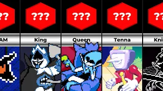 OUTDATED Deltarune - HP Comparison