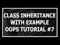 Hindi Inheritance In Python oops Object Oriented Programming In Python Tutorial