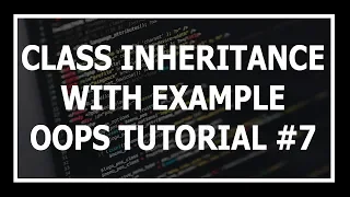 Hindi Inheritance In Python oops Object Oriented Programming In Python Tutorial