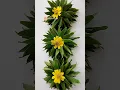 Beautiful Handmade Leaf Flowers Easy Leaf Decoration Ideas