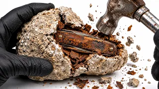 I Restored a Pocket Knife That Spent 100 Years Underwater