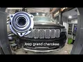 front wheel hub bearing replacement - with torque specs jeep grand cherokee