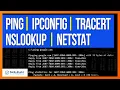 How to Use PING IPCONFIG TRACERT NSLOOKUP and NETSTAT Commands for Network Troubleshooting