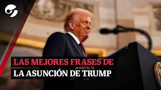 ASUMIÓ DONALD TRUMP: LAS MEJORES FRASES DE SU DISCURSO