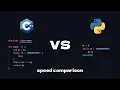 Python vs C Speed Comparison - Count to a Billion