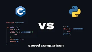 Python vs C Speed Comparison - Count to a Billion
