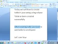 how to create table in java swing using Eclipse