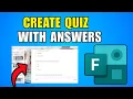 How To Create Quiz With Answers On Microsoft Forms 2026 Step By Step Guide