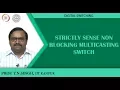Strictly sense non blocking multicasting switch