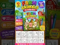 Bold Easy Farm Animals Coloring Book for Kids Cute Simple Coloring Pages Toddler Preschool Activity