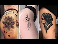 WOW Look At These 40 New ATTRACTIVE Side Thigh Tattoos For Girls 2025 Women s Tattoos 2025
