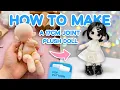 Make Your Own Joint Doll 17cm Plushie Sewing Tutorial PDF Pattern Available