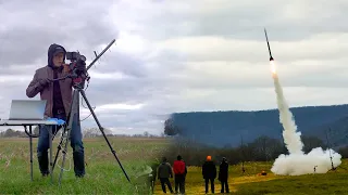 Into The Dirt At 180mph - AVA's first HPR Flight