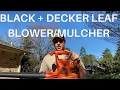 Black Decker Leaf Blower Mulcher