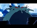 Huge anime belly inflation