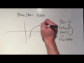 Max and Min Values of a Function