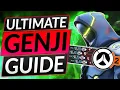 THE ULTIMATE GENJI GUIDE for OVERWATCH 2 - Abilities Combos Mechanics and Tech