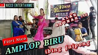 amplop biru bajidoran ibing jaipong nico entertainment