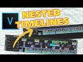 Record Speed Tutorials Nested Timelines in Vegas Explained