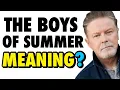 Lagu Don Henley - The Boys Of Summer (1984 / 1 HOUR * ENG / ESP LYRICS / VIDEO * LOOP)