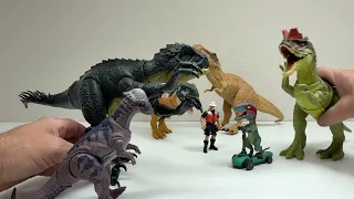 7 Jurassic World Dinosaurs Auction RARE Toy Figures with Bonuses