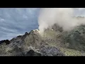 Download Lagu Fumes hole in the summit of Mount Sibayak Volcano