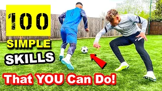 Download 100 SIMPLE FOOTBALL SKILLS THAT YOU CAN DO! MP3