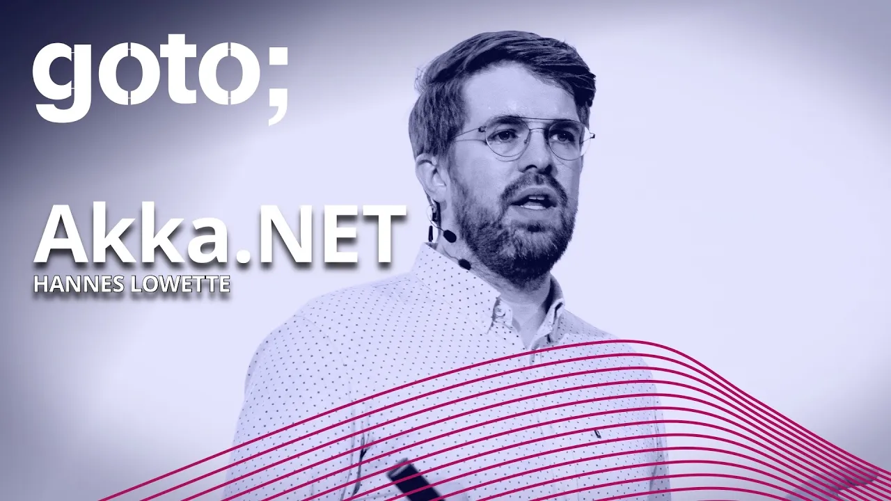 Drinking a River of IoT Data with Akka.NET • Hannes Lowette • GOTO 2021